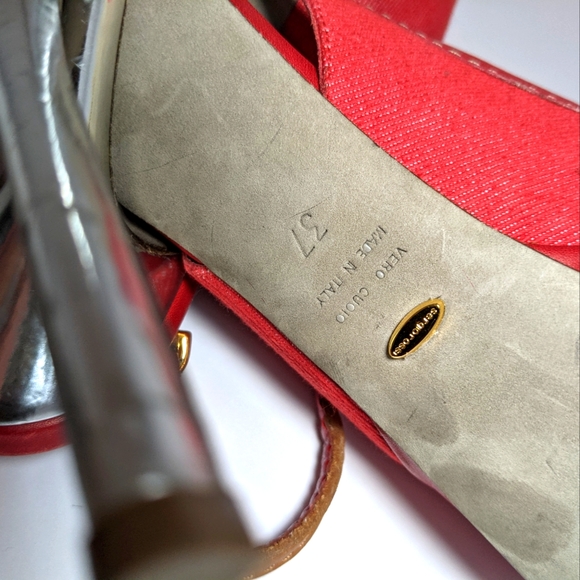 Sergio Rossi platform heels. Women's size 6.5 - Picture 11 of 11